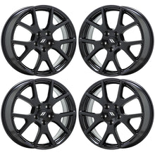 Load image into Gallery viewer, 19&quot; Dodge Journey Grand Caravan Gloss Black wheels rims OEM set 2422 EXCHANGE
