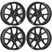 Load image into Gallery viewer, EXCHANGE 19&quot; Dodge Journey Grand Caravan Black wheels rims OEM set 2422 2500
