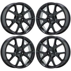 EXCHANGE 19" Dodge Journey Grand Caravan Black wheels rims OEM set 2422 2500