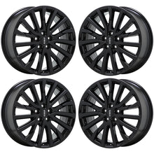 Load image into Gallery viewer, 19&quot; Lincoln Continental Gloss Black wheels rims Factory OEM set 10090
