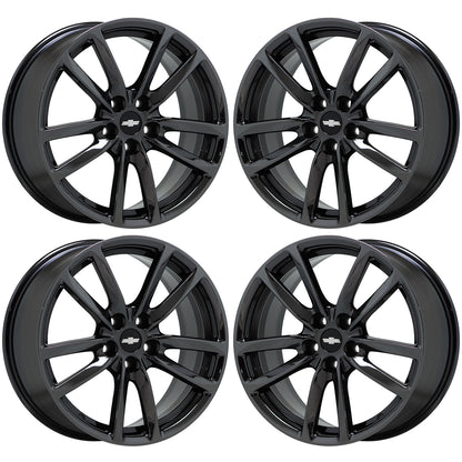 19" Chevrolet SS Black Chrome wheels rims Factory OEM set 5621 5622 EXCHANGE