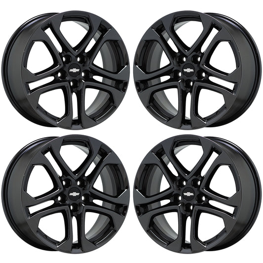 19" Chevrolet SS Black Chrome wheels rims Factory OEM set 5721 5722 EXCHANGE