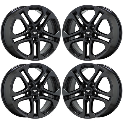 19" Chevrolet SS Black Chrome wheels rims Factory OEM set 5721 5722 EXCHANGE