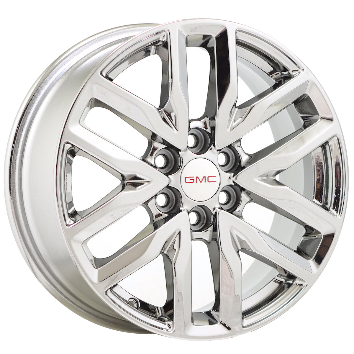 18" GMC Acadia 2017-2022 Bright Chrome wheels rims Factory OEM set 5798 5797