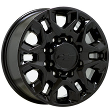 Load image into Gallery viewer, 18&quot; Chevrolet Silverado 2500 3500 Black wheels rims Factory OEM set 5959
