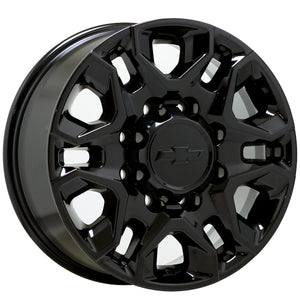 18" Chevrolet Silverado 2500 3500 Black wheels rims Factory OEM set 5959