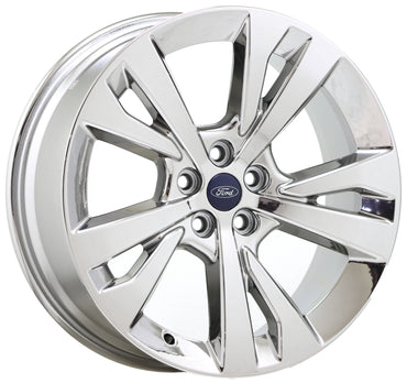 20" Ford Explorer Bright Chrome wheels rims Factory OEM set 10267