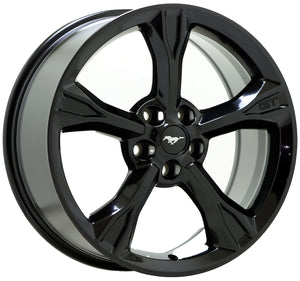 19" Ford Mustang GT California Black wheels rims Factory OEM set 10081