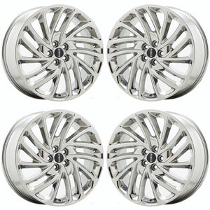EXCHANGE 20" Lincoln Nautilus PVD Chrome wheels rims Factory OEM set 10216