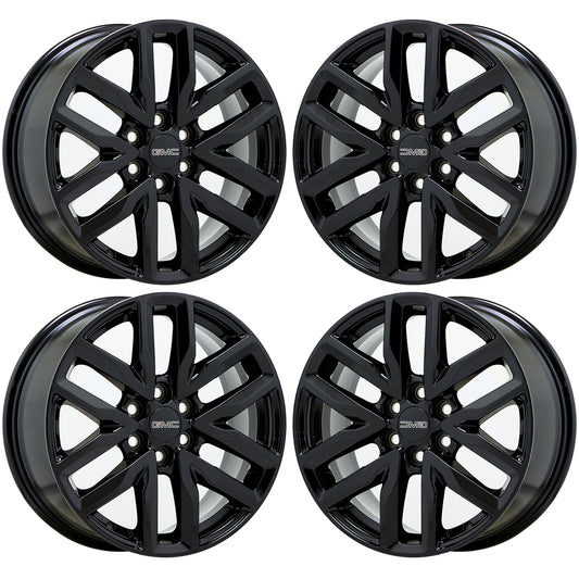 18" Chevrolet Traverse Blazer Gloss Black wheels rims Factory OEM set 5798 5797