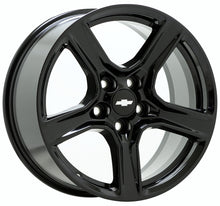 Load image into Gallery viewer, EXCHANGE 18&quot; Chevrolet Camaro Gloss Black Wheels Rims Factory OEM Set 5758
