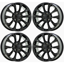 Load image into Gallery viewer, 17&quot; Jeep Cherokee Gloss Black wheels rims Factory OEM set 2014-2021 - 9201 9202

