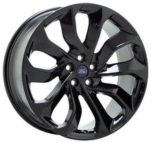 Load image into Gallery viewer, EXCHANGE 21&quot; Lincoln Aviator Gloss Black Wheels Factory OEM Set 10239
