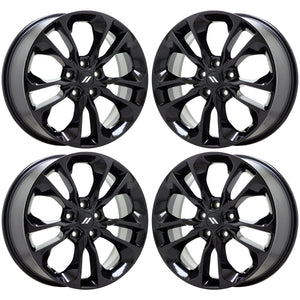 EXCHANGE 20" Dodge Durango RT Black wheels rims Factory OEM set 2659