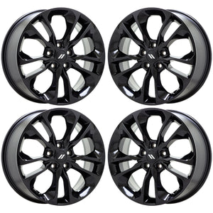 20" Dodge Durango RT Black wheels rims Factory OEM set 2659