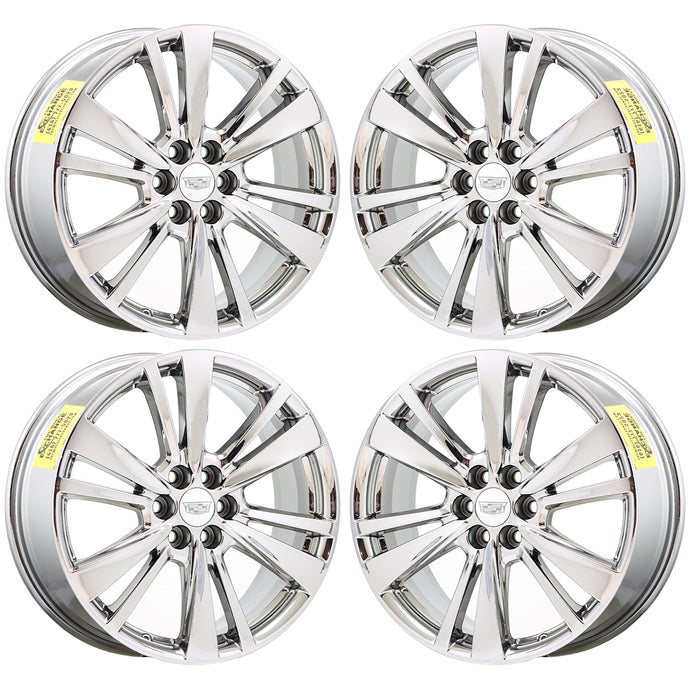 Cadillac Premium Factory OEM Wheels Rims Stock Replacement Chrome Black ...