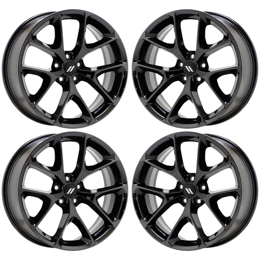 20" Dodge Charger Challenger Black Chrome wheels rims Factory OEM 2651 EXCHANGE