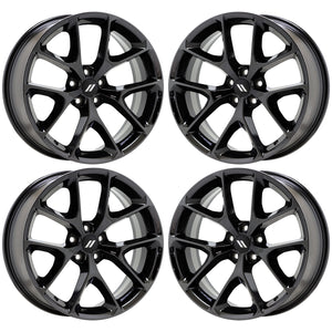 EXCHANGE 20" Dodge Charger Challenger Black Chrome wheels rims Factory OEM 2651