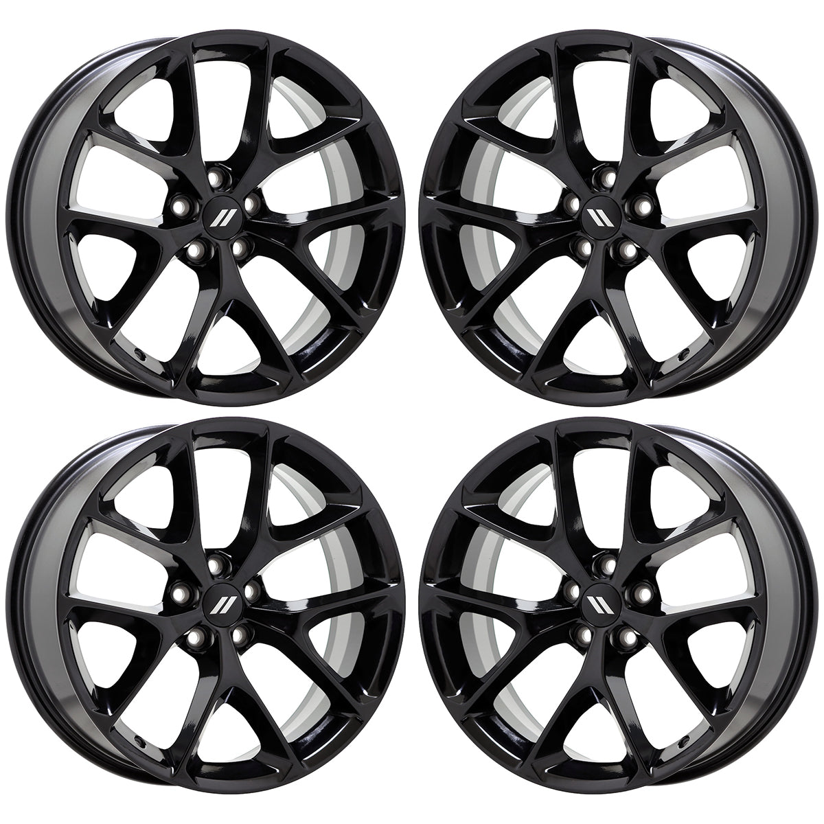 20" Dodge Charger Challenger Gloss Black wheels rims Factory OEM 2651 EXCHANGE