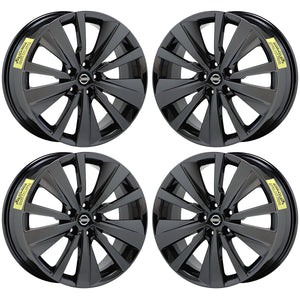 EXCHANGE 19" Nissan Altima Maxima Black Chrome wheels rims Factory OEM 62785