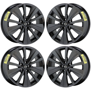 19" Nissan Altima Maxima Black Chrome wheels rims Factory OEM 62785 EXCHANGE