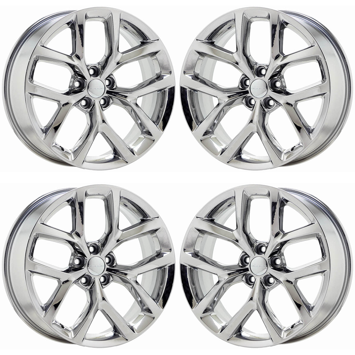 20" Dodge Charger Challenger Bright Chrome wheels rims Factory OEM set 2652