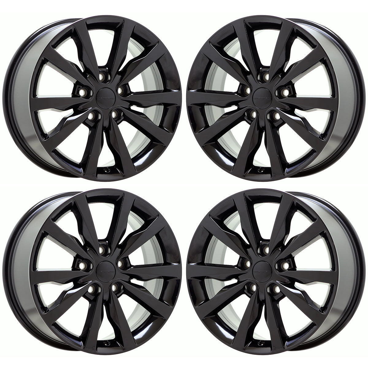 18" Dodge Durango Gloss Black wheels rims Factory OEM 2014-2020 2492