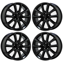Load image into Gallery viewer, 19&quot; Lincoln MKZ Black wheels rims Factory OEM set 3953
