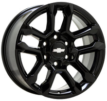 Load image into Gallery viewer, EXCHANGE 18&quot; Chevrolet Silverado 1500 Black wheels rims Factory OEM 14091
