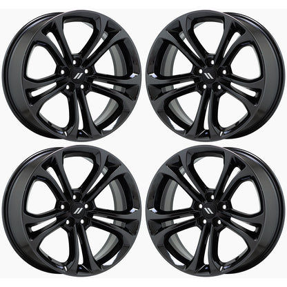 20" Dodge Charger Challenger Black Chrome wheels rims Factory OEM 2711 EXCHANGE