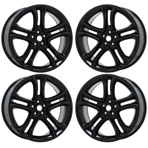 22" Ford Edge Lincoln MKX Gloss Black wheels rims Factory OEM set 3850 EXCHANGE