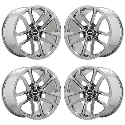 20" Chevrolet Camaro ZL1 Bright Chrome wheels rims Factory 5547 5548 EXCHANGE