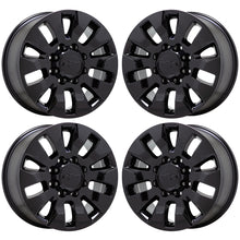 Load image into Gallery viewer, 20&quot; Chevrolet Silverado 2500 3500 Gloss Black wheels Factory OEM 5947 EXCHANGE
