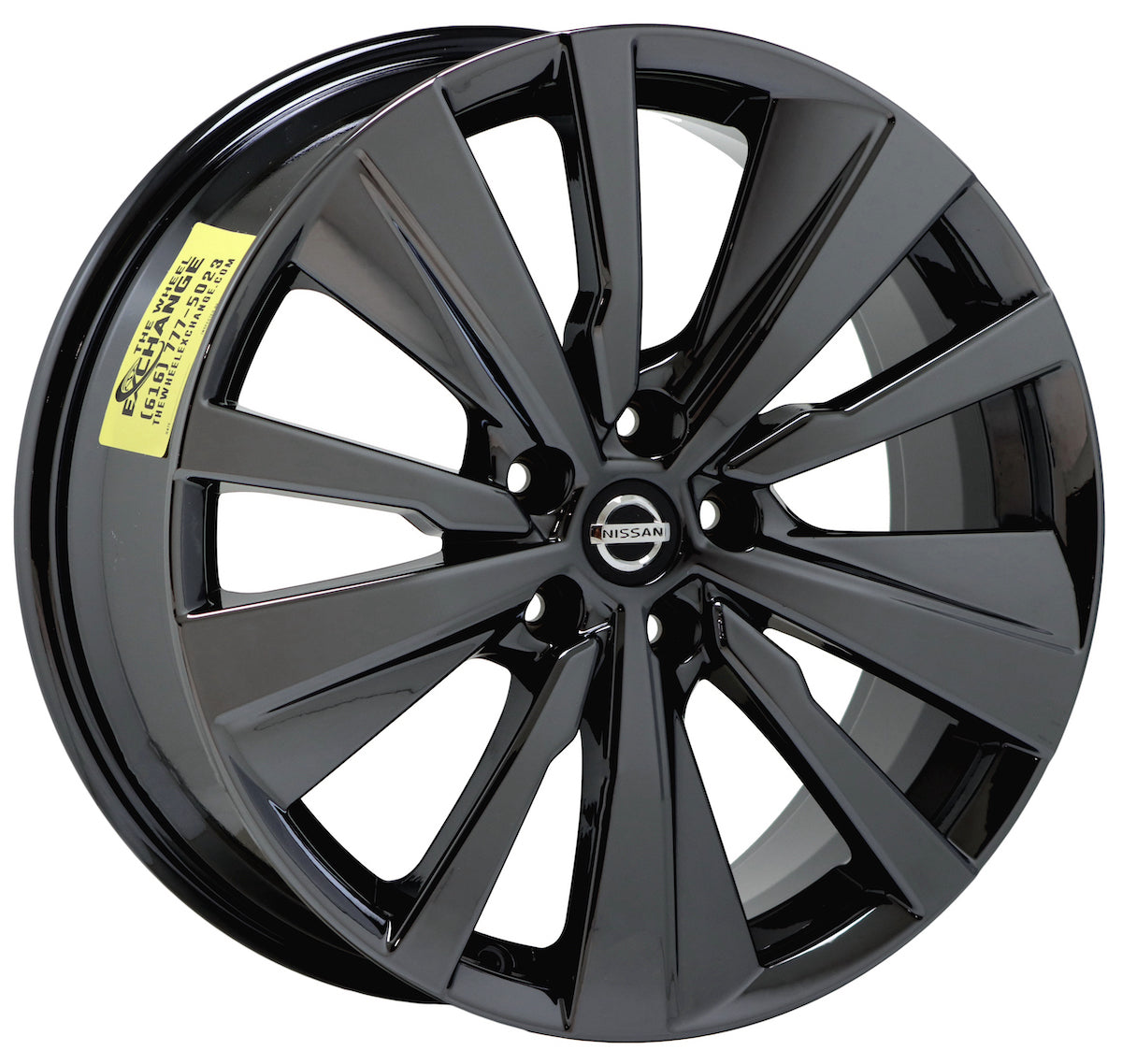 19" Nissan Altima Maxima Black Chrome wheels rims Factory OEM 62785 EXCHANGE