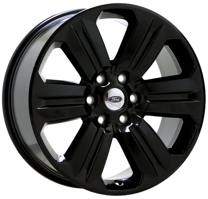 20" Ford F150 Truck Gloss Black wheels rims Factory OEM 2018-2021 set 4 10171