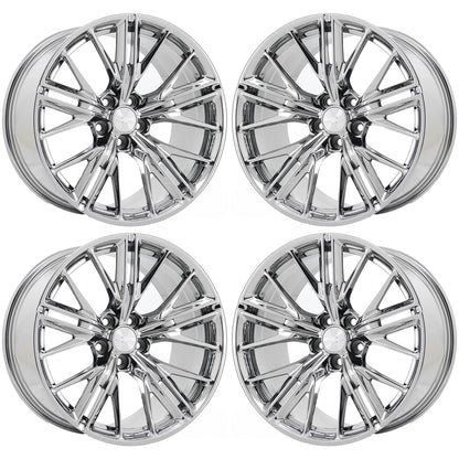 20" Camaro ZL1 Bright Chrome wheels rims Factory OEM set 5773 5774 EXCHANGE