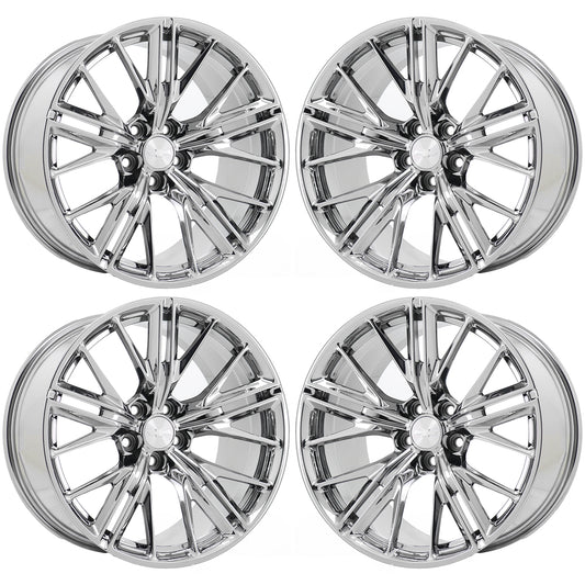 20" Camaro ZL1 Bright Chrome wheels rims Factory OEM set 5773 5774 EXCHANGE