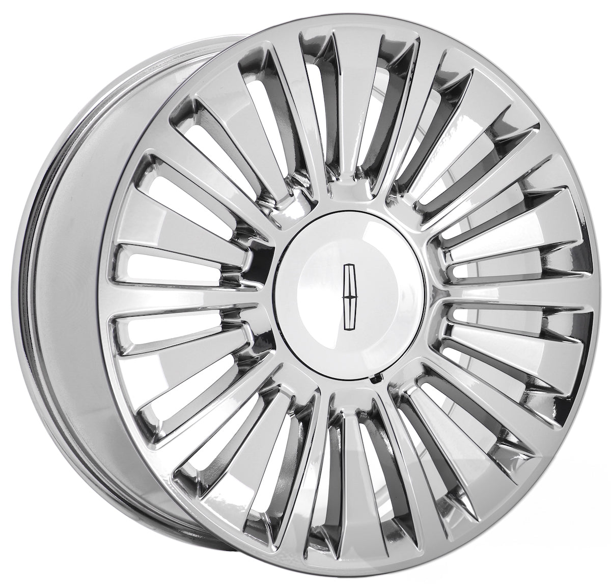 22" Lincoln Navigator Bright Chrome wheels rims Factory OEM set 10026 EXCHANGE