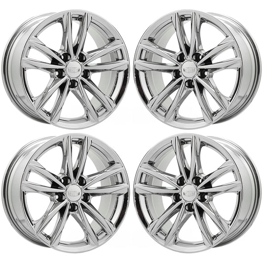 17" Cadillac CT4 Bright Chrome wheels rims Factory OEM set 4857 96917 EXCHANGE
