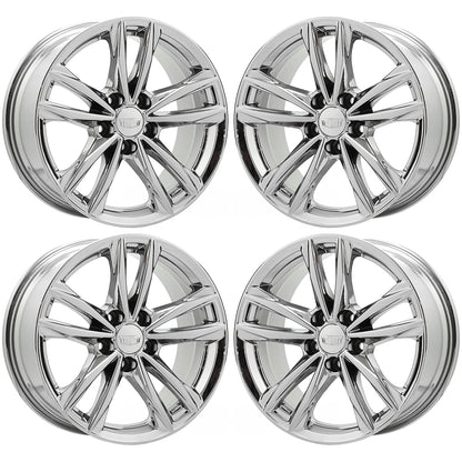 17" Cadillac CT4 Bright Chrome wheels rims Factory OEM set 4857 96917 EXCHANGE