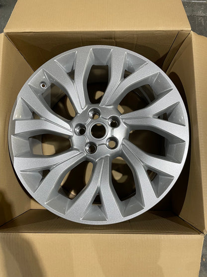20" Range Rover HSE Silver wheel rim Factory OEM single 72245
