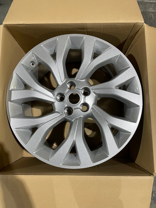 20" Range Rover HSE Silver wheel rim Factory OEM single 72245