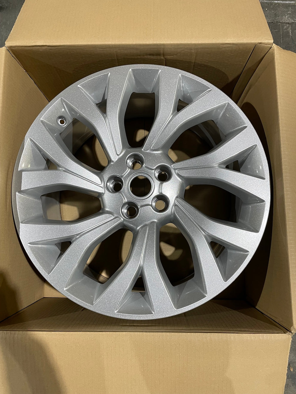 Range Rover Lhs Original Rims Range Rover Land Rover Factory OEM Wheels Rims Stock Replacement Black ...