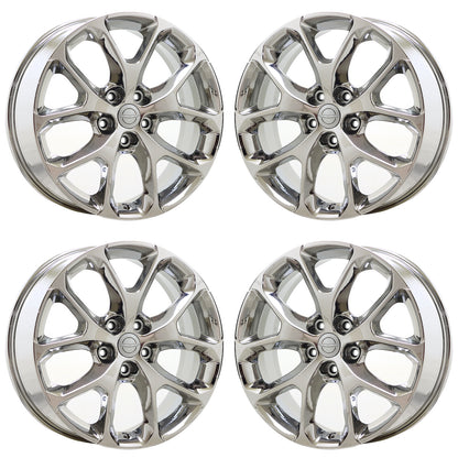 20" Chrysler Pacifica Bright Chrome wheels Factory OEM set 2030 95054 EXCHANGE