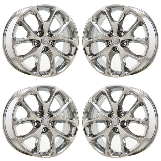 20" Chrysler Pacifica Bright Chrome wheels Factory OEM set 2030 95054 EXCHANGE