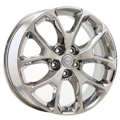 20" Chrysler Pacifica Bright Chrome wheels Factory OEM set 2030 95054 EXCHANGE