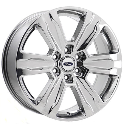 20" Ford F150 Platinum Truck Bright Chrome wheels rims Factory OEM set 4 10004