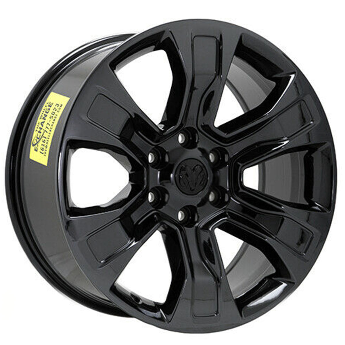 20" Dodge Ram 1500 Truck Black Chrome wheels rims Factory OEM set 2678 EXCHANGE