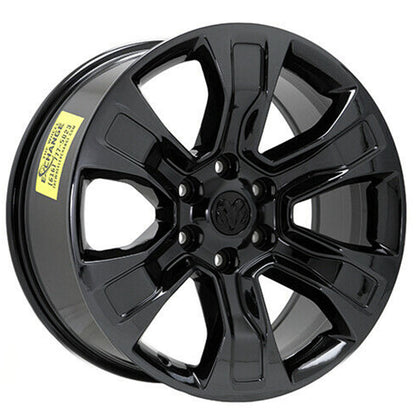 20" Dodge Ram 1500 Truck Black Chrome wheels rims Factory OEM set 2678 EXCHANGE