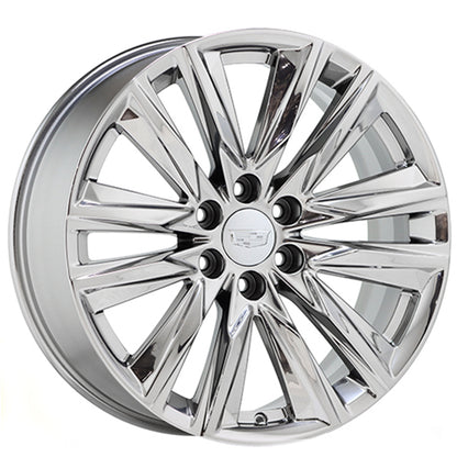 22" Cadillac Escalade Sport Bright Chrome wheels rims Factory OEM 4869 EXCHANGE